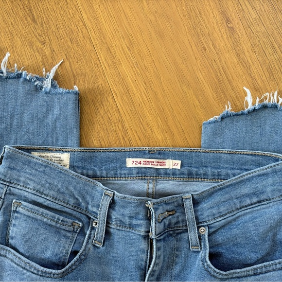Levi’s 724 high rise straight - Picture 2 of 3